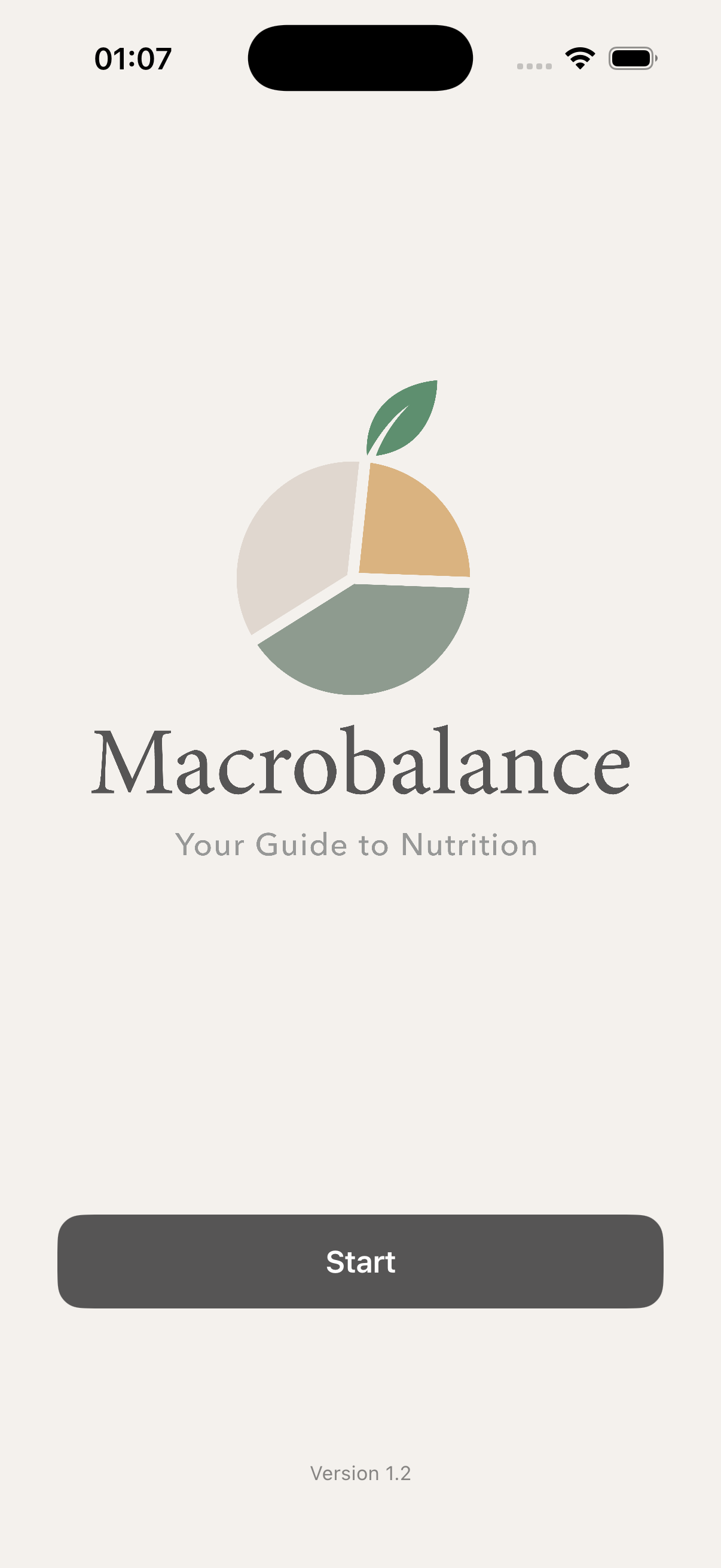Macro Balance Screenshot