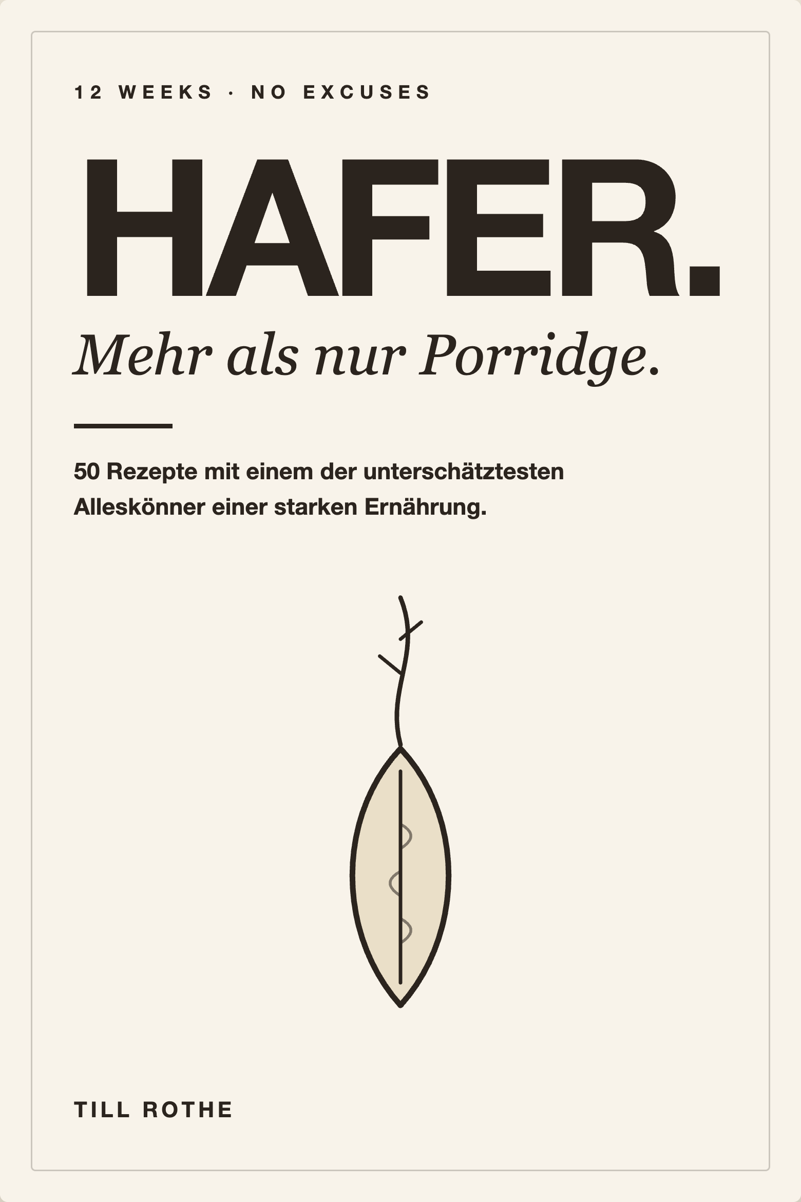 Hafer. — Mehr als nur Porridge